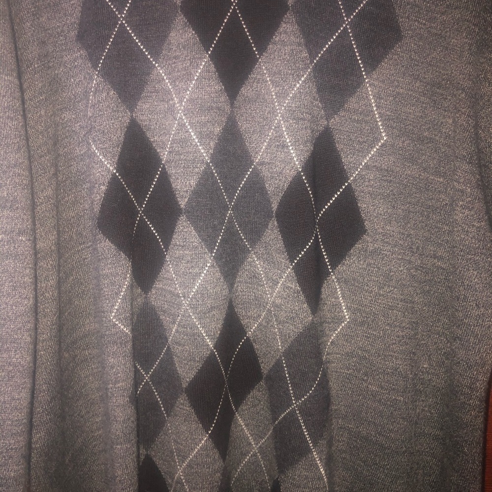 Gray men’s sweater - Picture 3 of 4